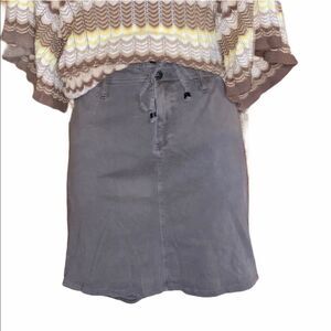 Gap Cotton Skirt - Brown Size S